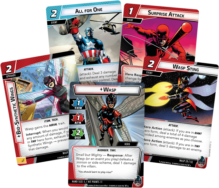 Marvel Champions - The Card Game - Wasp Hero Pack - Good Games