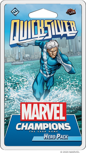 Marvel Champions - The Card Game - Quicksilver Hero Pack - Good Games