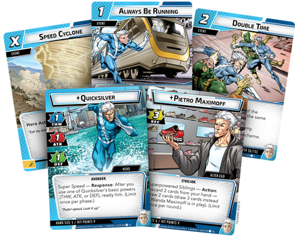Marvel Champions - The Card Game - Quicksilver Hero Pack - Good Games