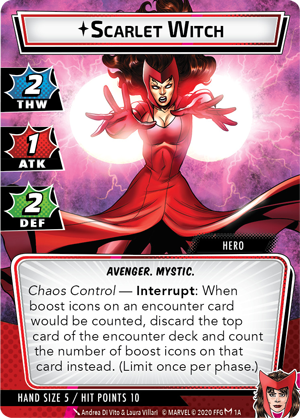 Marvel Champions - The Card Game - Scarlet Witch Hero Pack - Good Games
