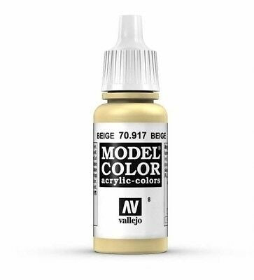 Vallejo Model Colour - Beige 17ml Acrylic Paint (AV70917) - Good Games