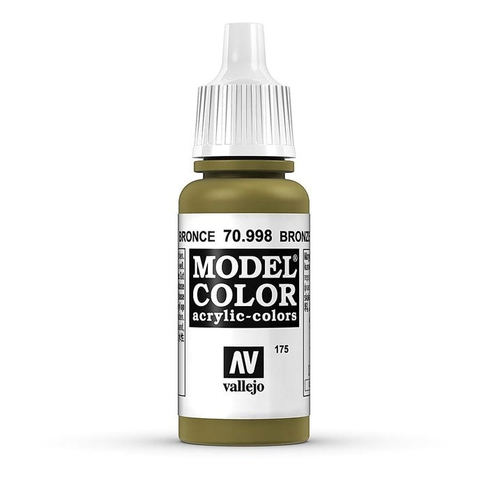 Vallejo Model Colour 17ml Paint - Metallic Bronze (AV70998) - Good Games