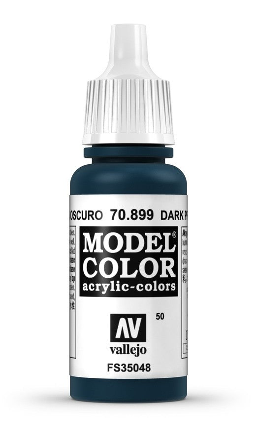 Vallejo Model Colour - Dark Prussian Blue 17ml Acrylic Paint (AV70899) - Good Games