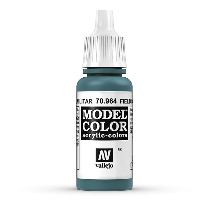 Vallejo Model Colour - Field Blue 17ml Acrylic Paint (AV70964) - Good Games