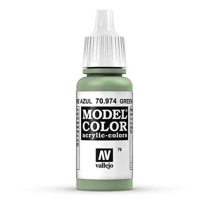 Vallejo Model Colour - Green Sky 17ml Acrylic Paint (AV70974) - Good Games