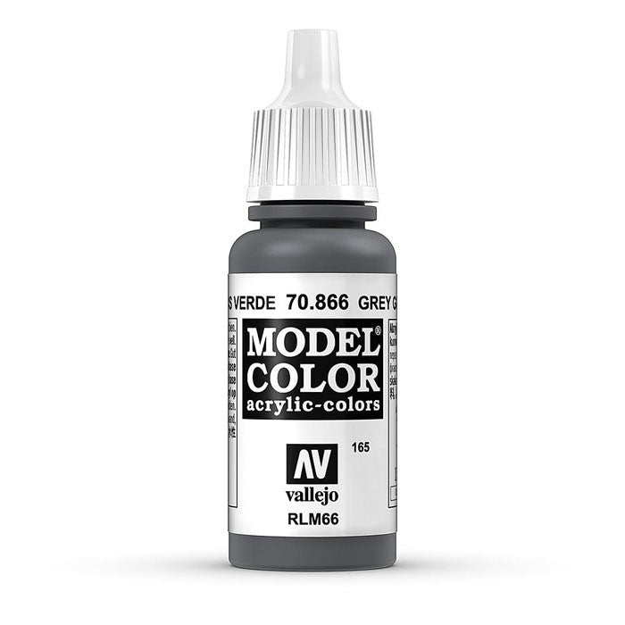Vallejo Model Colour - Grey Green 17ml Acrylic Paint (AV70866) - Good Games