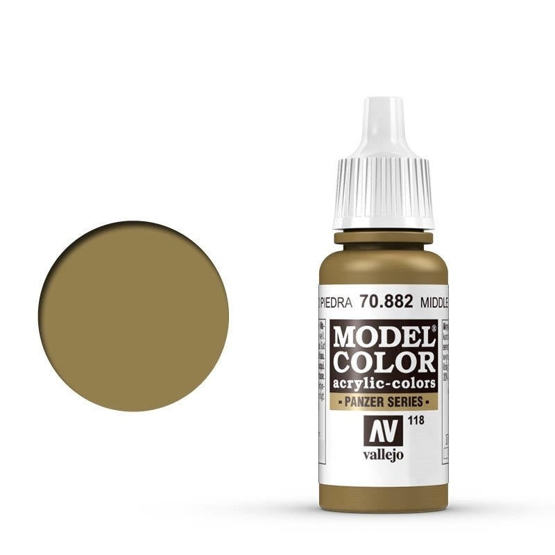 Vallejo Model Colour - Middlestone 17ml Acrylic Paint (AV70882) - Good Games