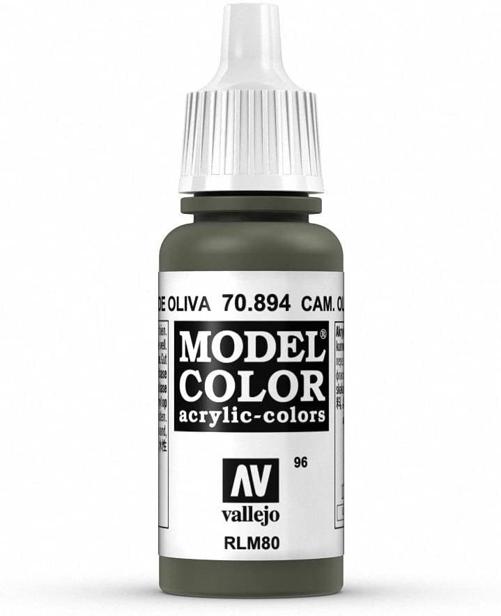 Vallejo Model Colour - Cam Olive Green 17ml Acrylic Paint (AV70894) - Good Games
