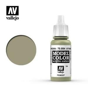 Vallejo Model Colour - Stone Grey 17ml Acrylic Paint (AV70884) - Good Games