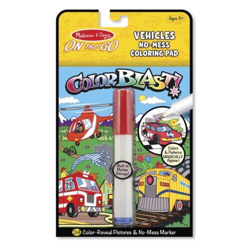 Melissa & Doug - On The Go - Color Blast! - Vehicles - Good Games