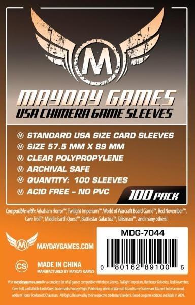 Mayday Usa Chimera Sleeves 100 - Good Games
