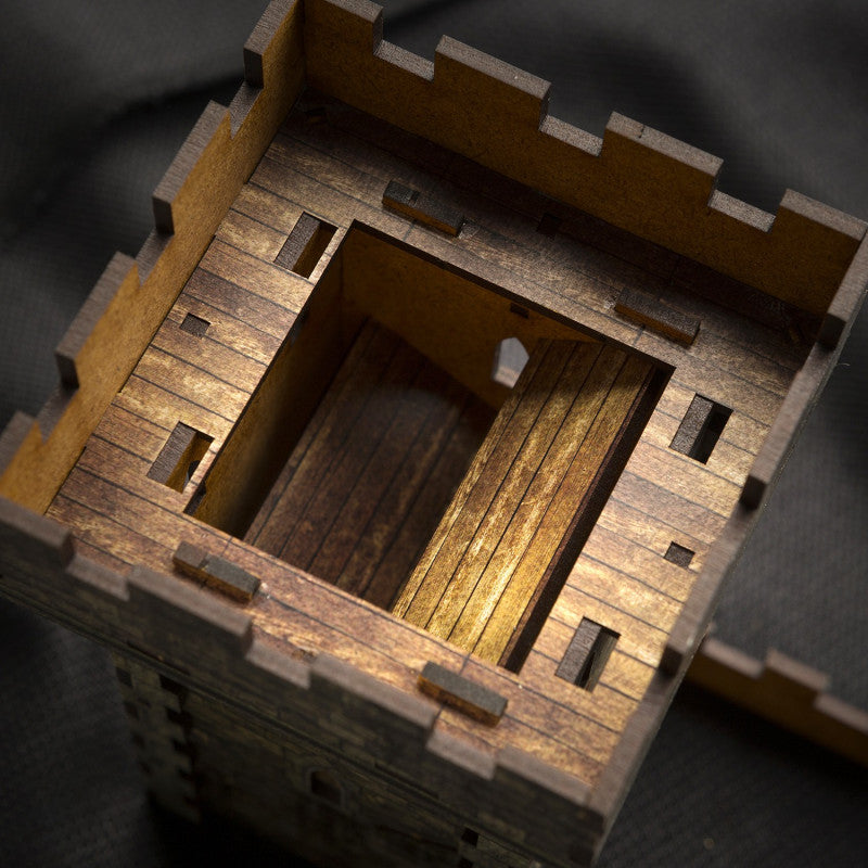 Q Workshop - Color Medieval Dice Tower