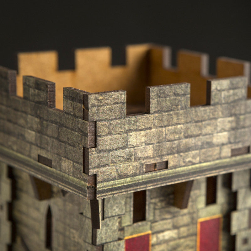 Q Workshop - Color Medieval Dice Tower