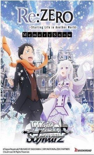 Weiss Schwarz - Re:Zero Starting Life In Another World Memory Snow Booster Pack - Good Games