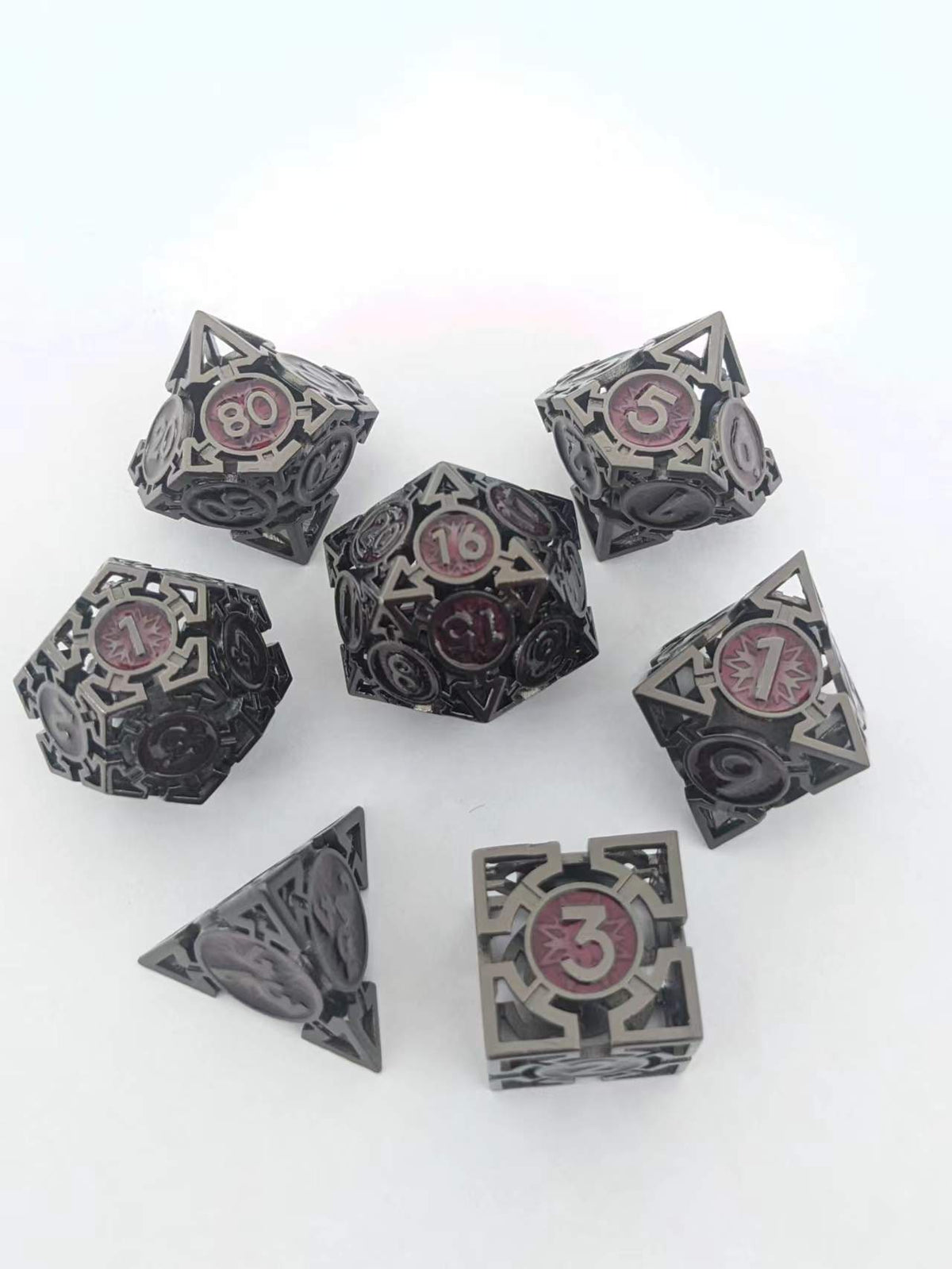 Dice Hoard - Metal Hollow Set 18