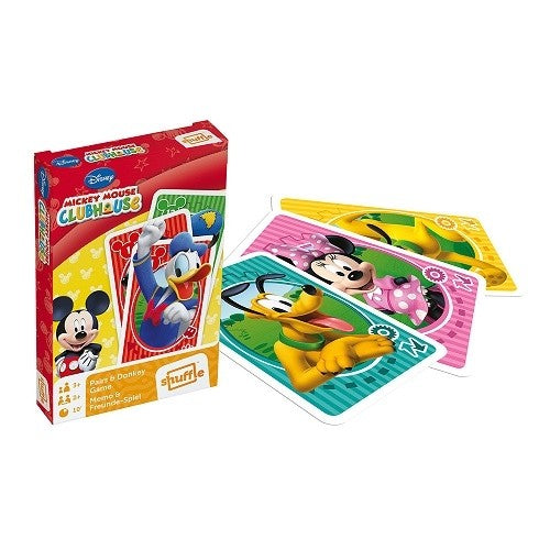Disney Mickey Mouse Clubhouse - Pairs And Donkey Game - Good Games