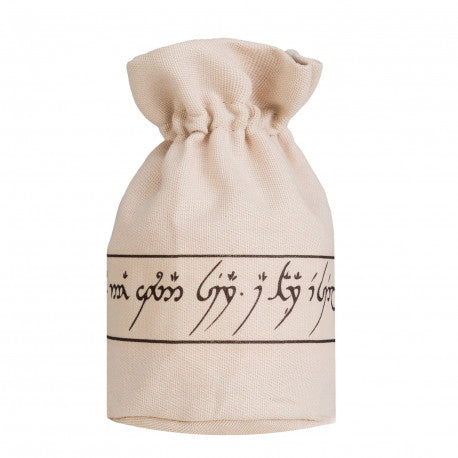 Q Workshop - Elvish Beige &amp; Black Dice Pouch - Good Games