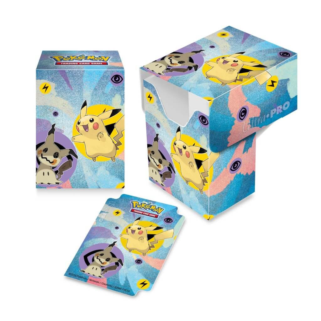 Ultra Pro - Pokemon - Full View Deck Box - Pikachu &amp; Mimikyu