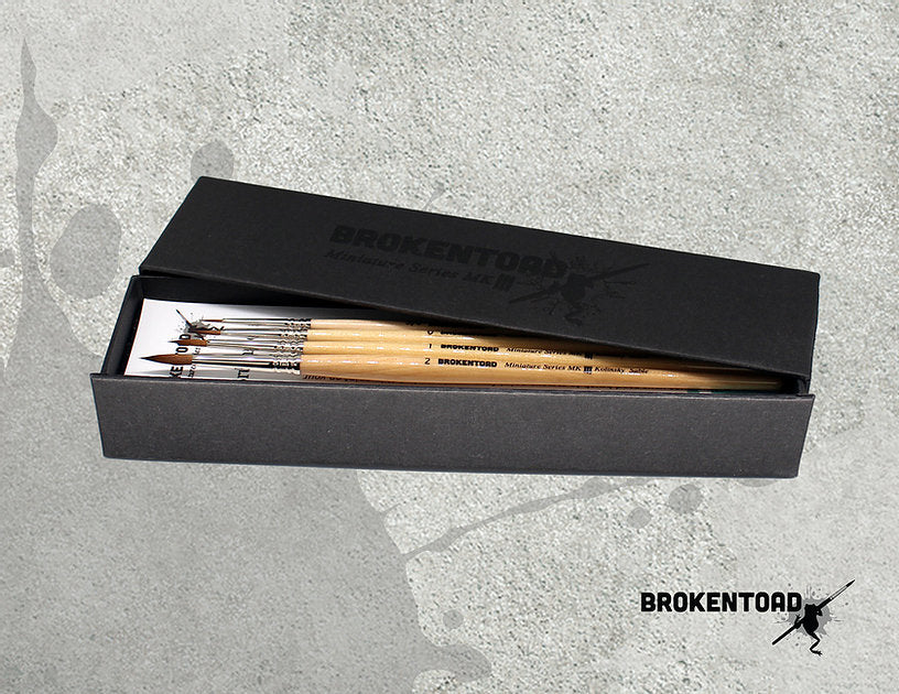 Broken Toad Miniature Series MK3 Brush Boxed Set