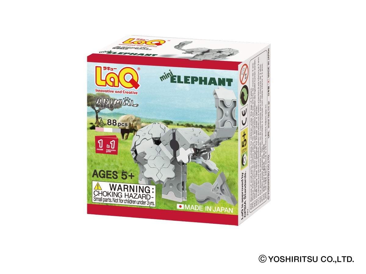 LaQ - Animal World - Mini Elephant - Good Games