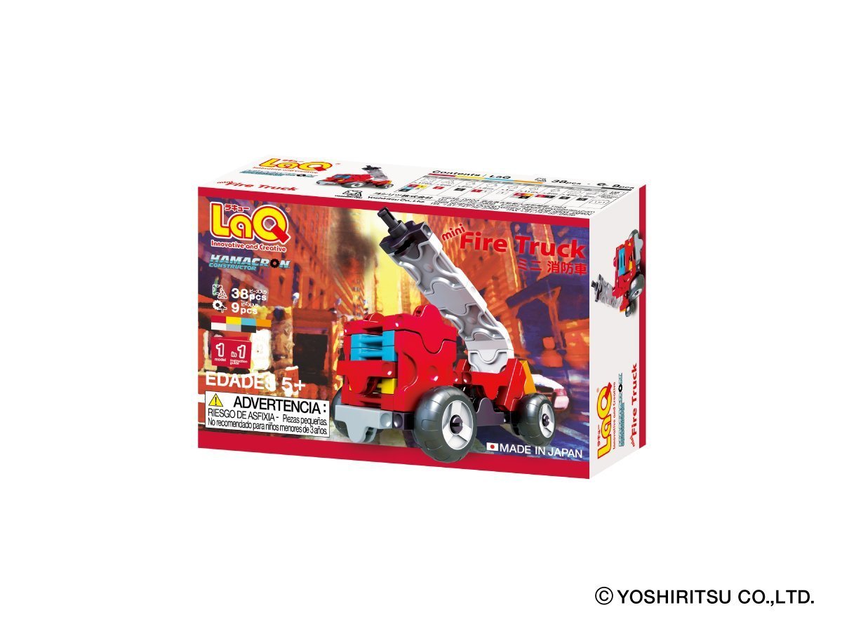 LaQ - Hamacron Constructor Mini Fire Truck - Good Games