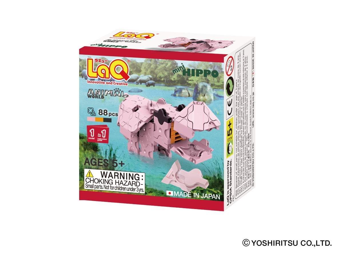 LaQ - Animal World - Mini Hippo - Good Games