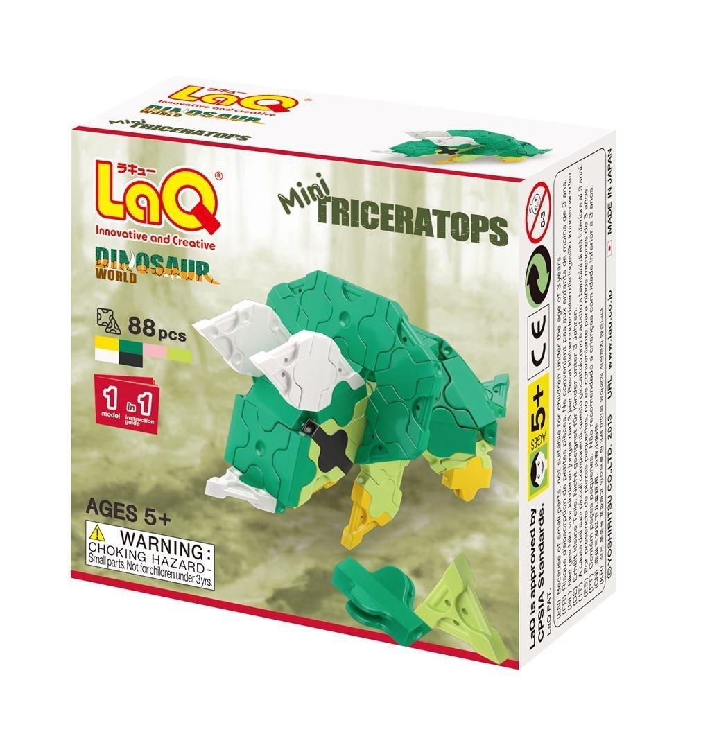 LaQ - Dinosaur World Mini Triceratops