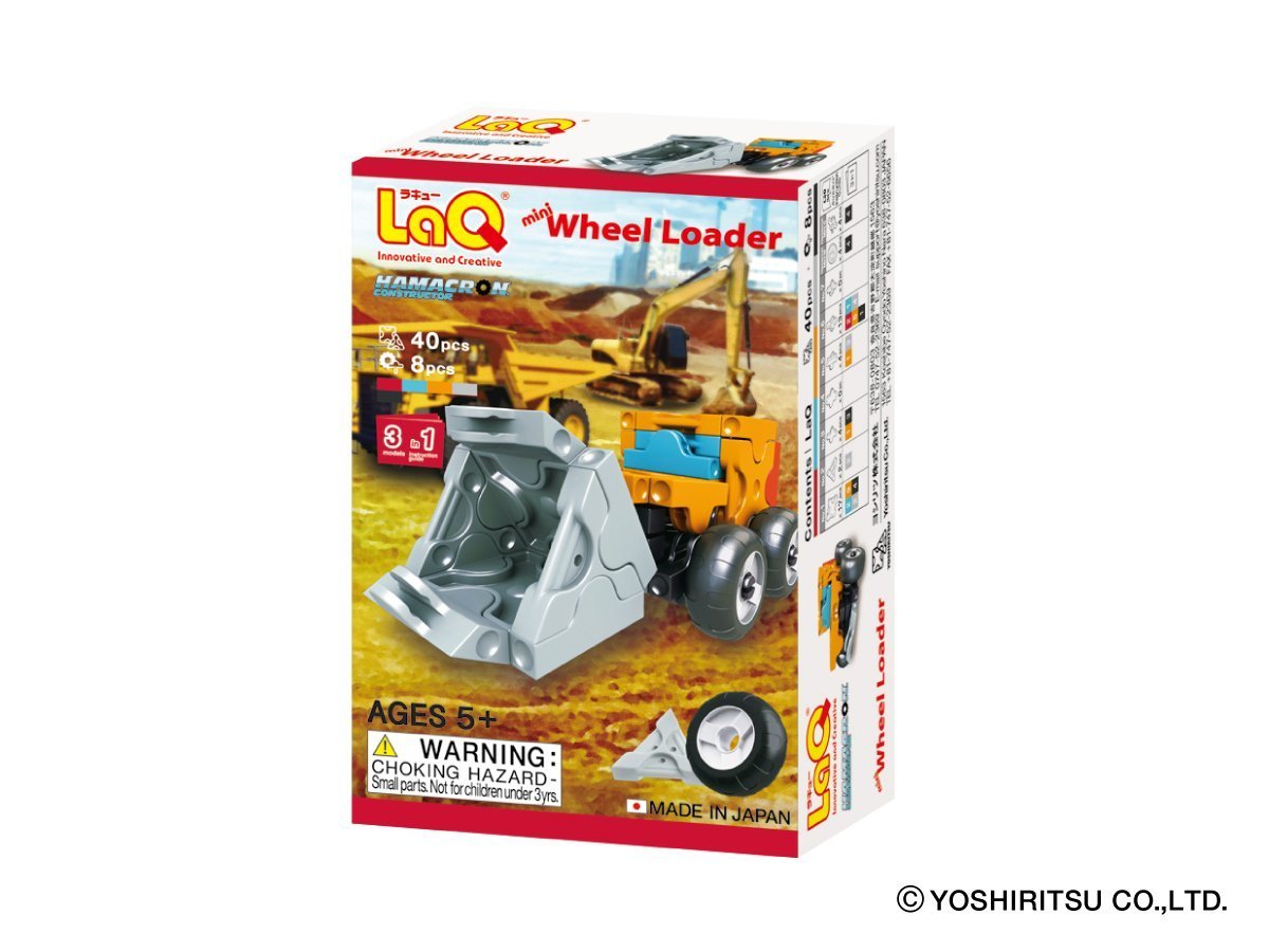 LaQ - Hamacron Constructor Mini Wheel Loader - Good Games