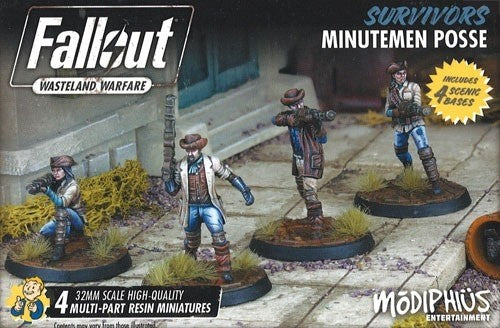 Fallout Wasteland Warfare Survivors Minutemen Posse