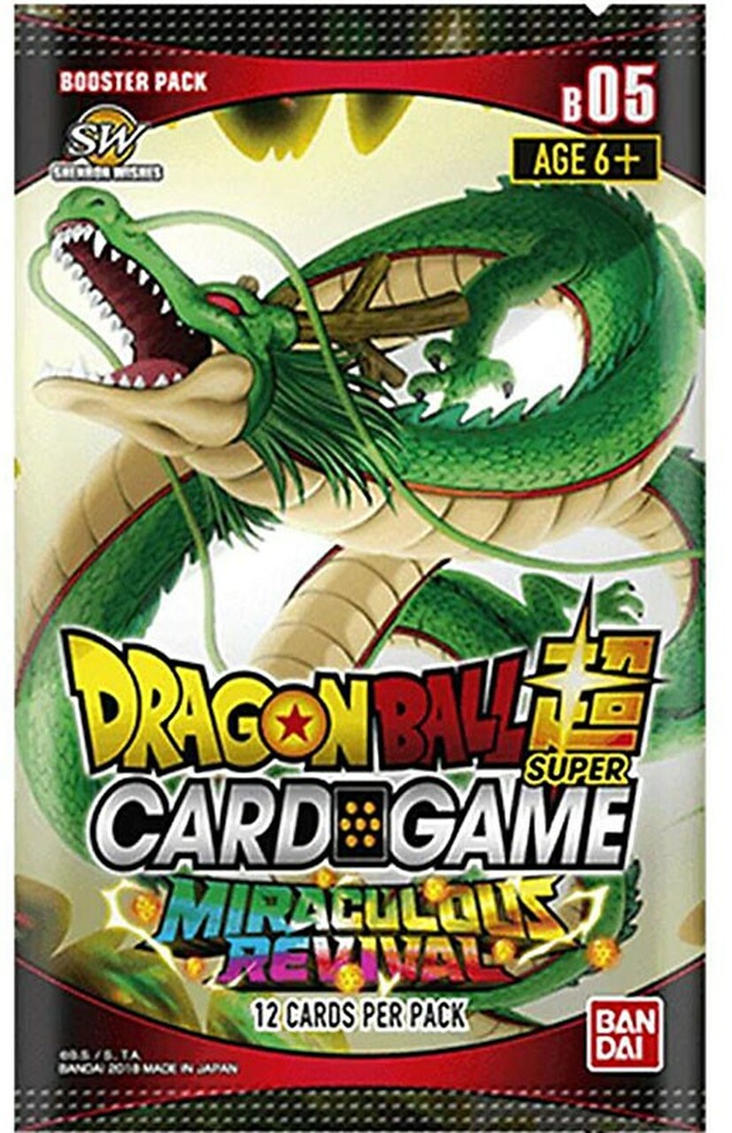 Dragon Ball Super Card Game - Miraculous Revival Booster Pack [DBS-B05] - Good Games