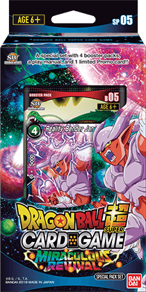 Dragon Ball Super Card Game - Miraculous Revival Special Pack [DBS-SP05] - Good Games