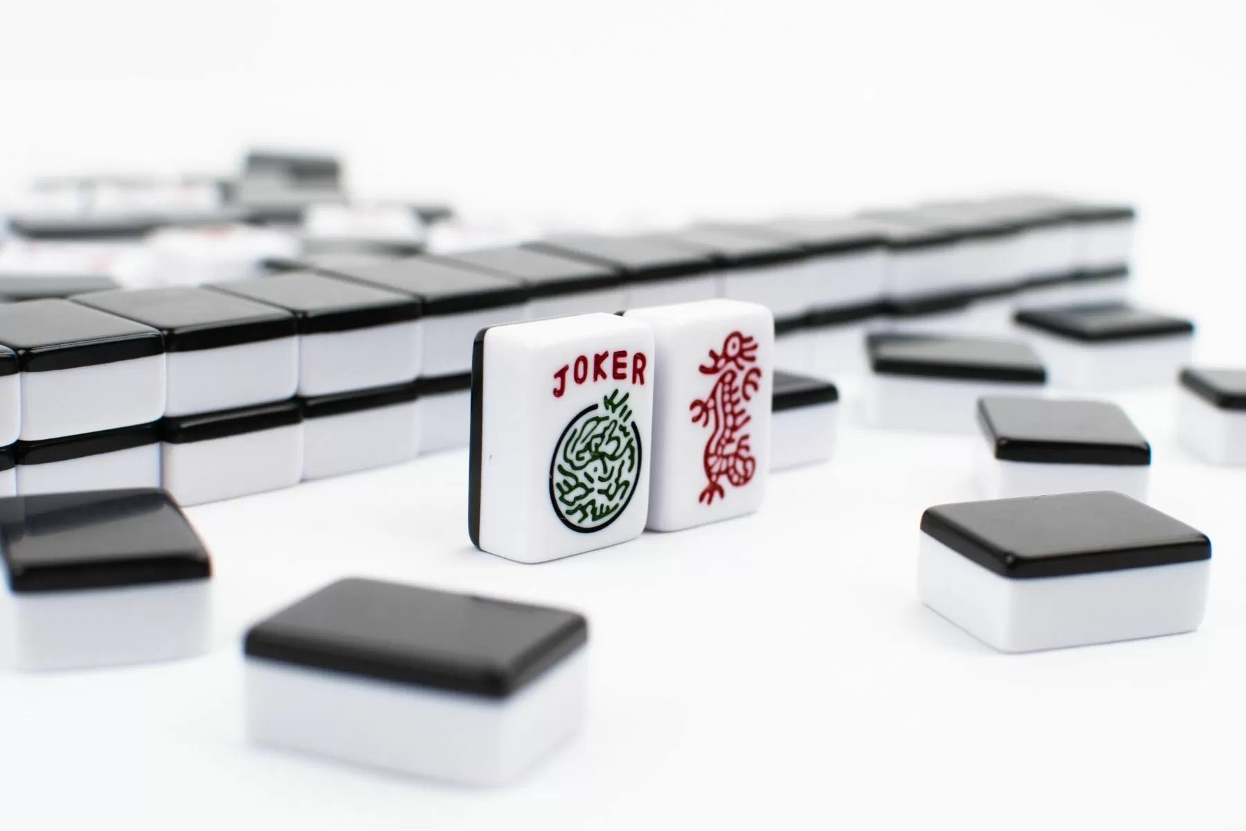 LPG Mahjong Case - American with Black Tiles and Racks - Good Games