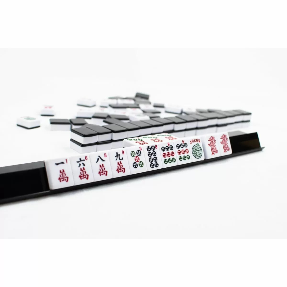 LPG Mahjong Case - American with Black Tiles and Racks - Good Games