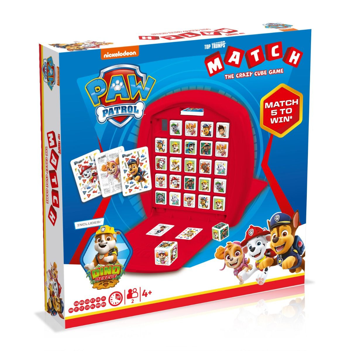 Top Trumps Match Paw Patrol Dino Rescue