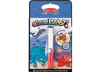 Melissa & Doug - On The Go - Color Blast! - Sea Life - Good Games