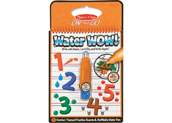 Melissa &amp; Doug - On The Go - Water WOW! - Numbers - Good Games