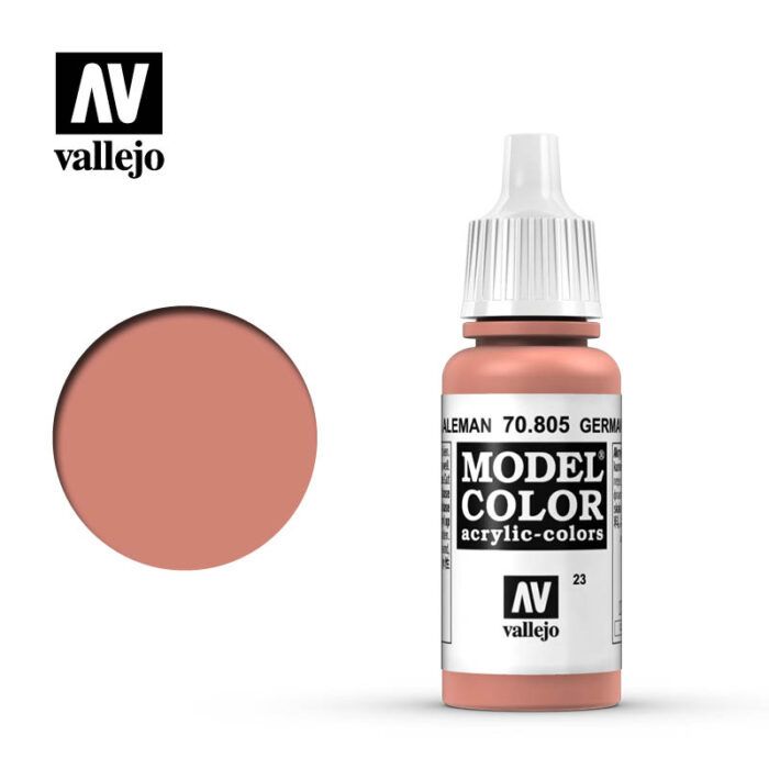 Vallejo Model Colour - German Orange 17ml Acrylic Paint (AV70805) - Good Games