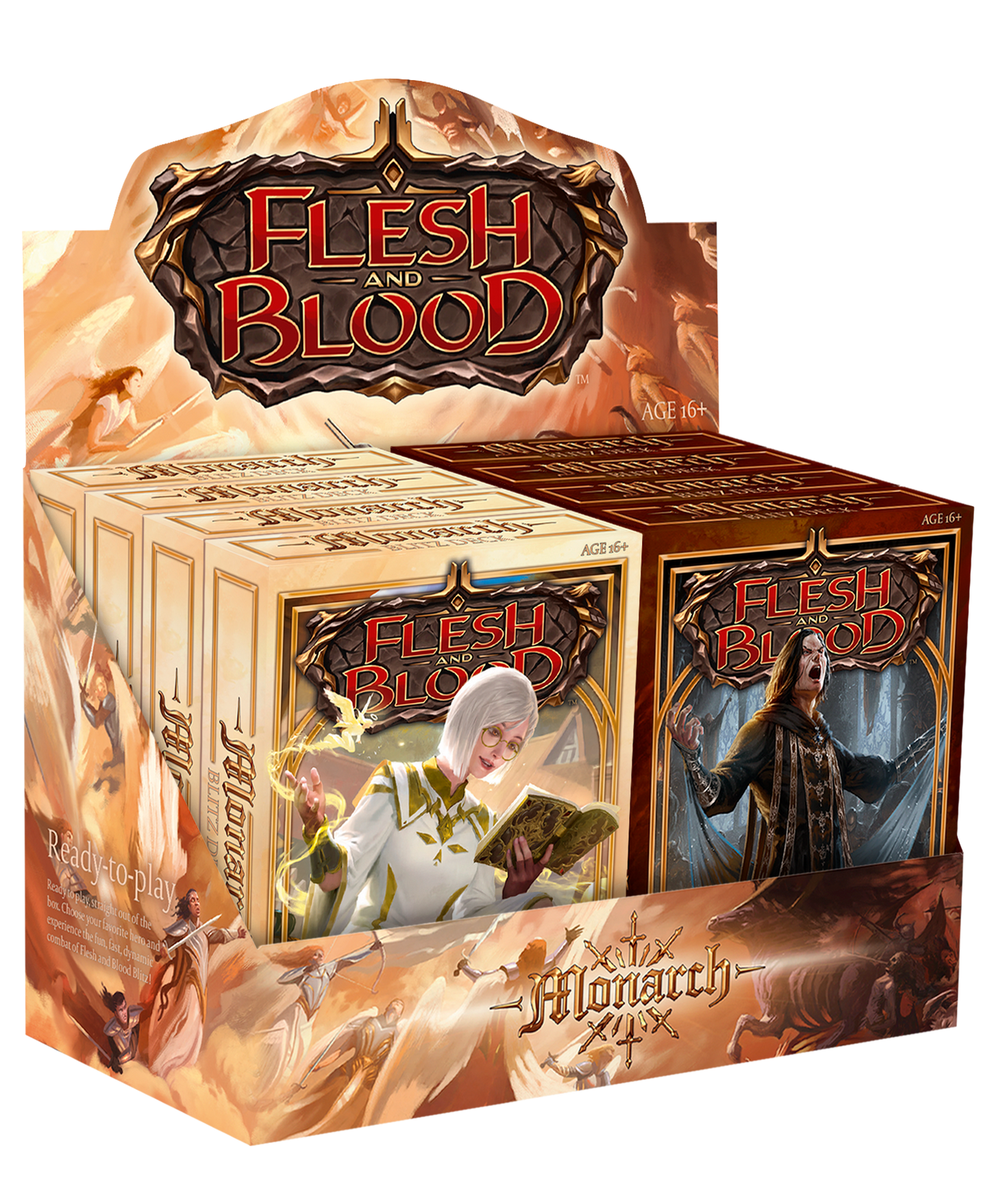 Flesh and Blood TCG - Monarch Blitz Deck Display - Good Games