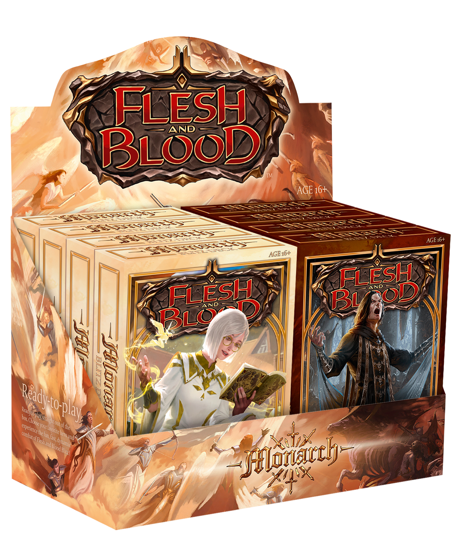 Flesh and Blood TCG - Monarch Blitz Deck Display - Good Games