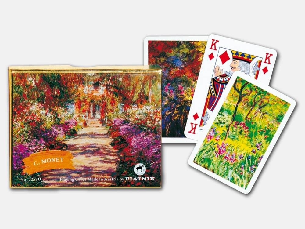 Monet Giverny Bridge - Double Pack - Piatnik - Playing Cards - Good Games
