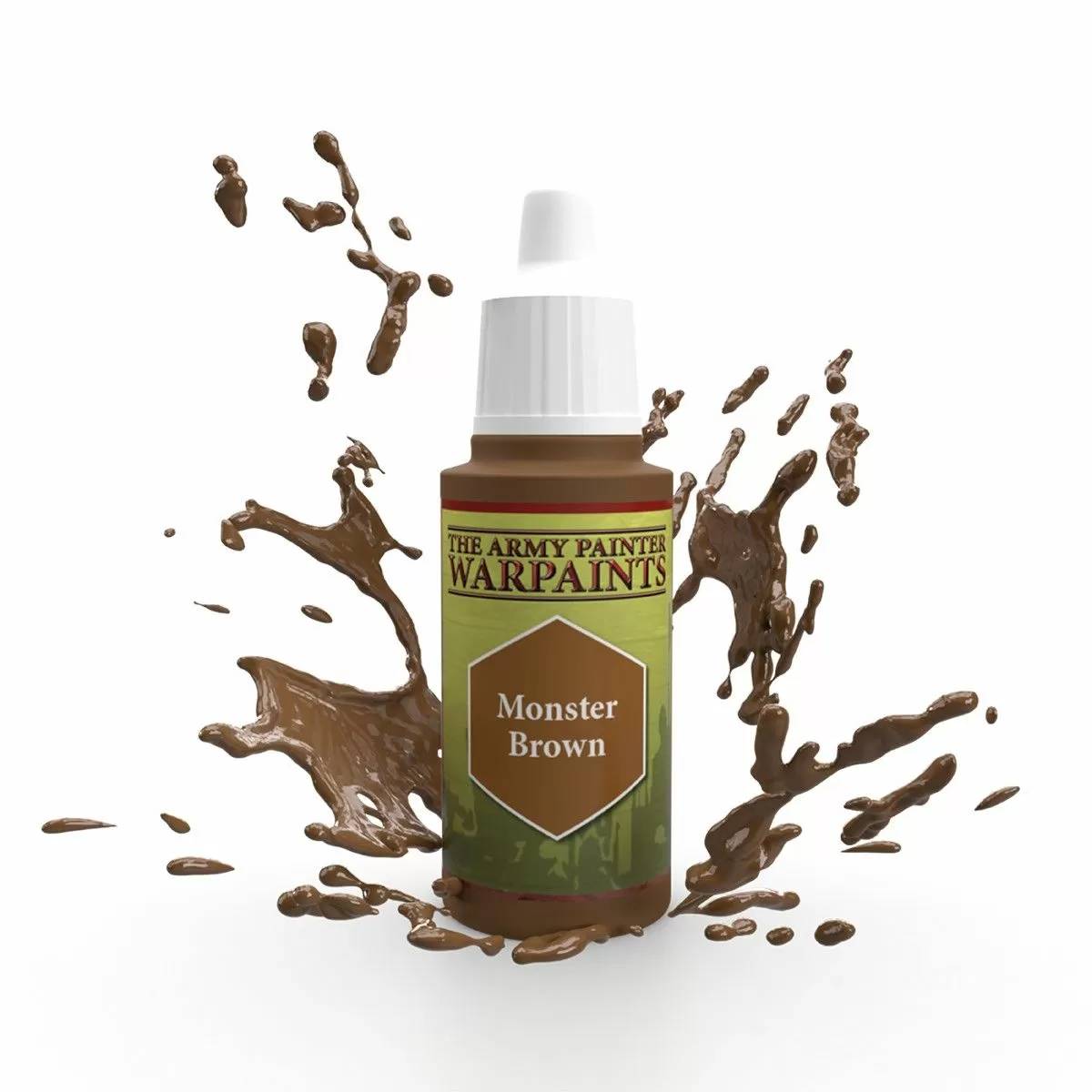 Army Painter Warpaints - Monster Brown Acrylic Paint 18ml - Good Games