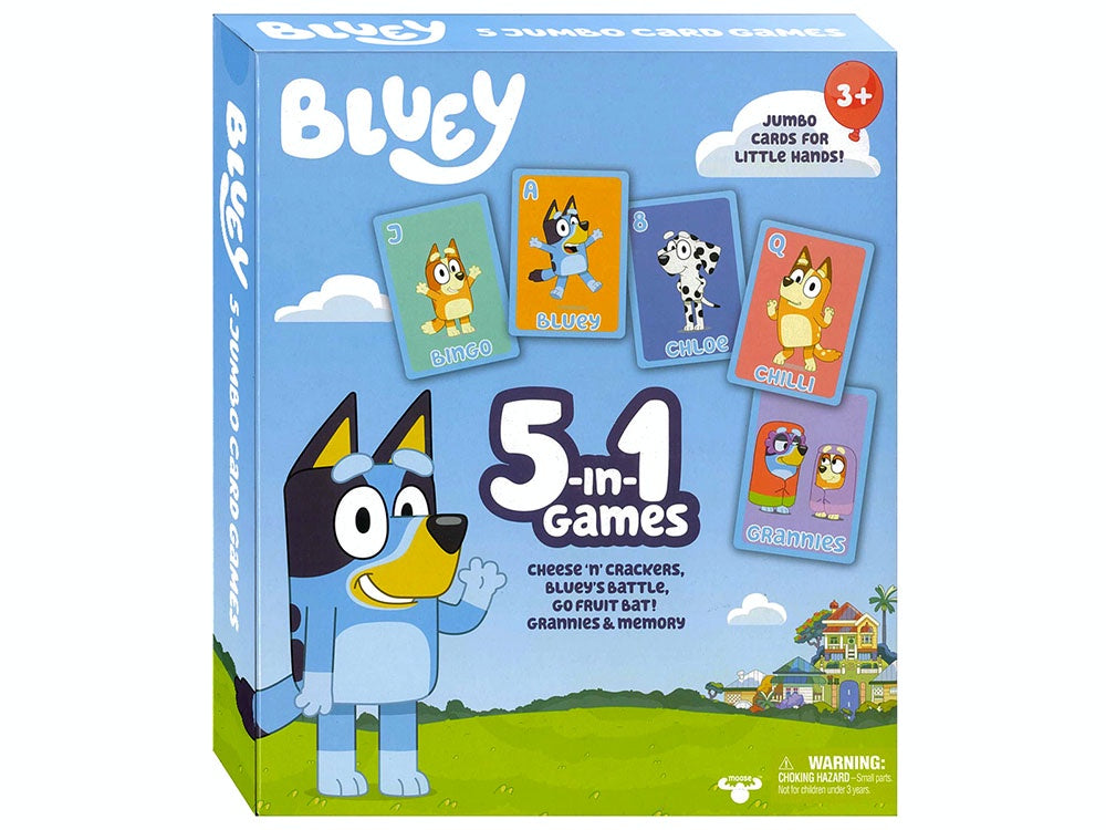 Bluey 5-in-1 Games - Good Games