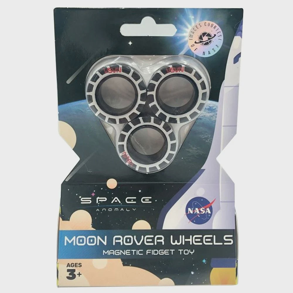 NASA Space Anomoly Moon Rover Wheels Magnetic Fidget Toy