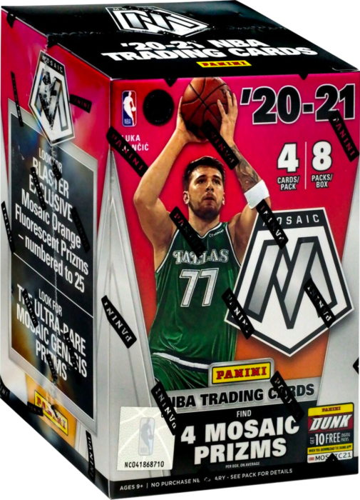 Panini 2020-21 NBA Basketball Mosaic Blaster Box