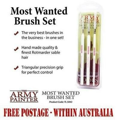 Army Painter - Most Wanted Brush Set