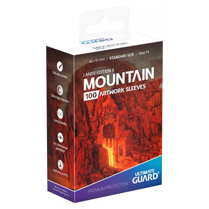 Ultimate Guard Lands Edition 2 Mountain Standard Sleeves - Good Games