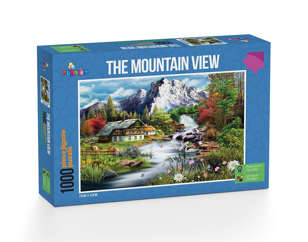 Funbox - Perfect Places The Mountain View - 1000 Piece Jigsaw - Good Games