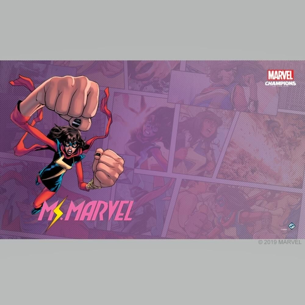 Marvel Champions: The Card Game - Ms. Marvel Game Mat - Good Games
