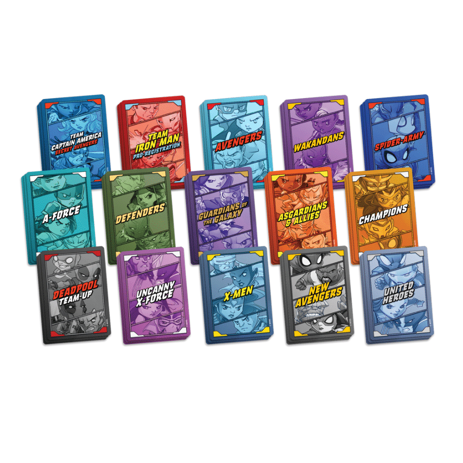 Marvel United Multiverse Team Decks