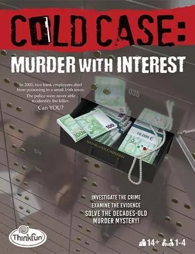 ThinkFun - Cold Case Murder With Interest - Good Games